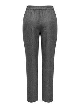 Pantalon Only Shay Gris Espiga para Mujer