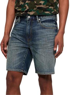 Bermuda Superdry Conor Denim Hombre