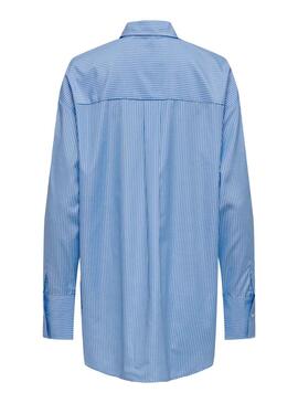 Camisa Only Livy Azul para Mujer