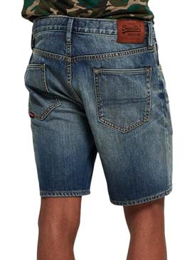 Bermuda Superdry Conor Denim Hombre