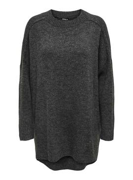 Jersey Only Emilia Gris para Mujer