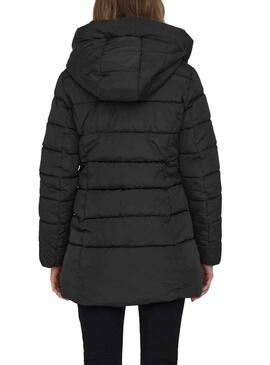 Abrigo Acolchado Only Lina Negro para Mujer
