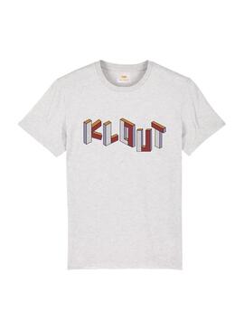 Camiseta Klout Art Gris Unisex