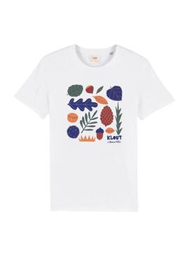 Camiseta Klout Blanca Millán I Blanco Unisex