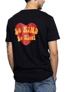 Camiseta Klout Love Negro Unisex