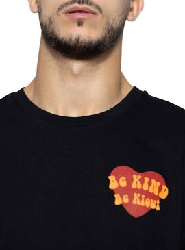 Camiseta Klout Love Negro Unisex