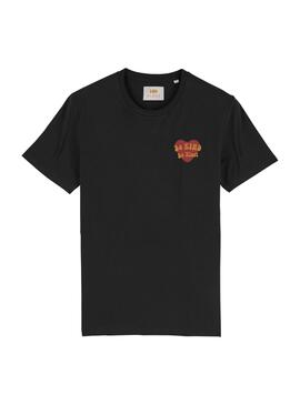 Camiseta Klout Love Negro Unisex