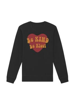 Sudadera Klout Love Negro Unisex