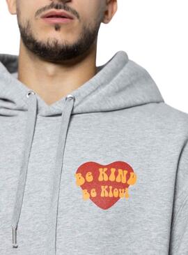 Sudadera Klout Love Gris Unisex