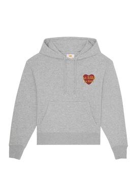 Sudadera Klout Love Gris Unisex