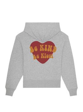 Sudadera Klout Love Gris Unisex