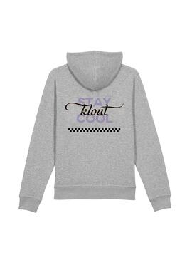 Sudadera Klout Cool Gris Unisex