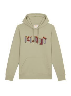 Sudadera Klout Art Verde Unisex