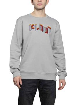 Sudadera Klout Art Gris Unisex