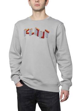 Sudadera Klout Art Gris Unisex