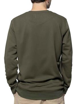 Sudadera Klout Basica Verde para Hombre