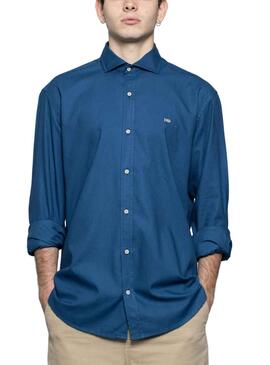 Camisa Klout Lapislazuli Azul para Hombre