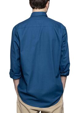 Camisa Klout Lapislazuli Azul para Hombre