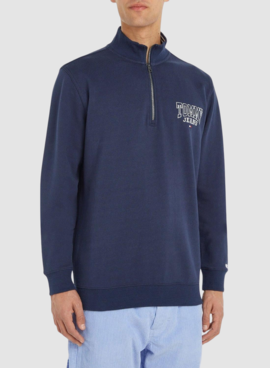 Sudadera Tommy Jeans Graphic Azul para Hombre