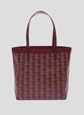 Bolso Lacoste Zely Shopping Bag Granate Mujer