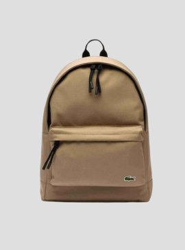 Mochila Lacoste Funcional Eco Beige Hombre Mujer