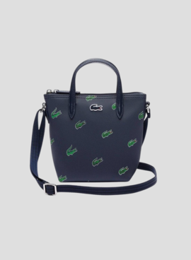 Bolso Lacoste Shopping Cross Marino para Mujer