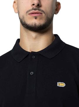 Polo Klout Basico Negro Manga Larga para Hombre