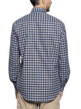 Camisa Klout London Azul para Hombre