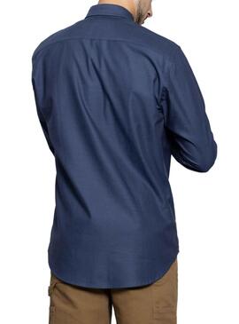 Camisa Klout Indigo Azul para Hombre