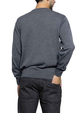 Jersey Basico Gris Klout para Hombre