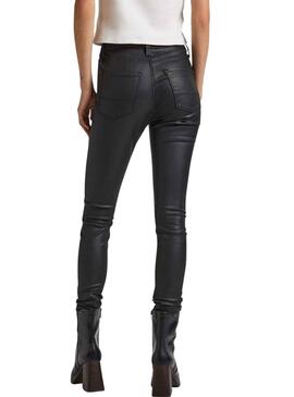 Pantalón Pepe Jeans Regent Skinny Negro Para Mujer