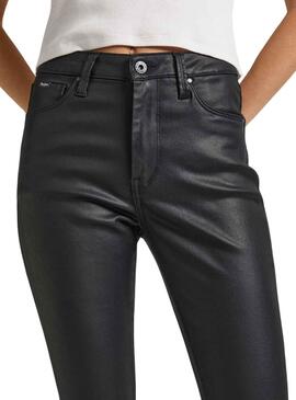 Pantalón Pepe Jeans Regent Skinny Negro Para Mujer