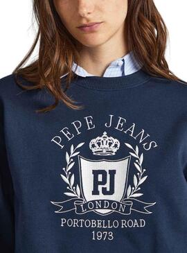 Sudadera Pepe Jeans Vanesa Marino Para Mujer