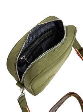 Bolso Pepe Jeans Bassy Bandolera Verde Para Mujer
