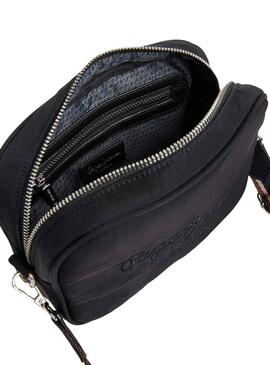 Bolso Pepe Jeans Bassy Bandolera Negro Para Mujer