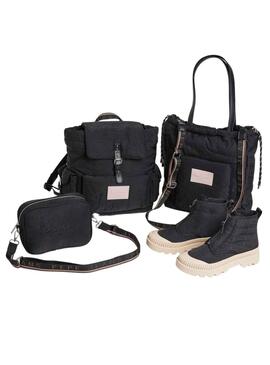Bolso Pepe Jeans Bassy Bandolera Negro Para Mujer