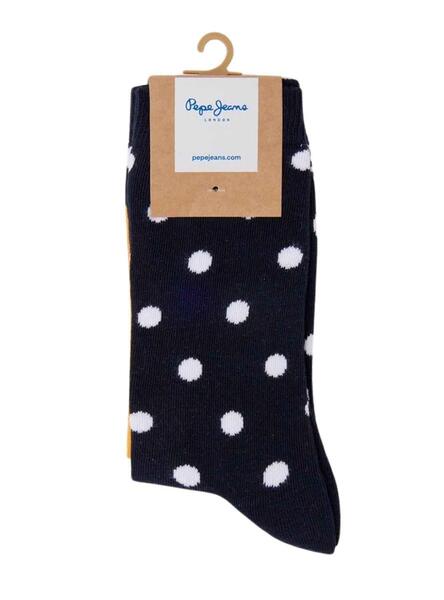 Pack 3 Calcetines Pepe Jeans Ribetes Blanco Mujer