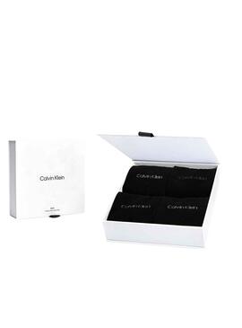 Pack Calcetines Calvin Klein Negros 4P 