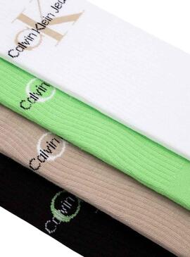 Calcetines Calvin Klein Jeans Multicolor Pack 