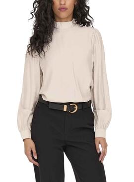 Blusa Only Vic Blanco Roto para Mujer