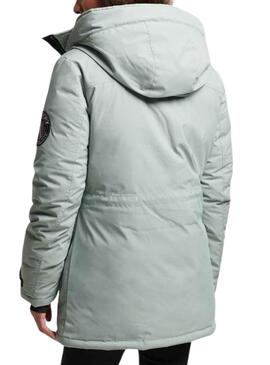 Parka Superdry City Azul para Mujer