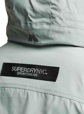 Parka Superdry City Azul para Mujer