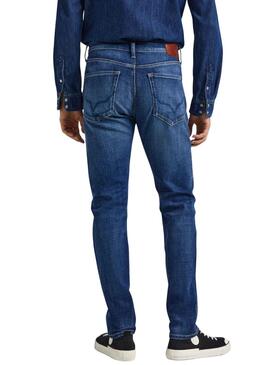 Pantalón Vaquero Pepe Jeans Crane Azul Para Hombre