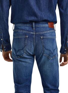 Pantalón Vaquero Pepe Jeans Crane Azul Para Hombre