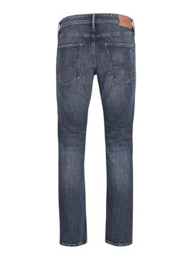 Pantalon Vaquero Jack and Jones Denim Oscuro