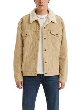 Cazadora Levis Trucker Beige para Hombre