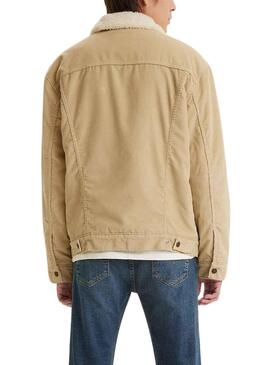 Cazadora Levis Trucker Beige para Hombre