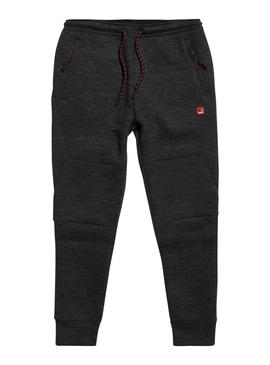 Pantalones Superdry Gym Tech Negro Para Hombre