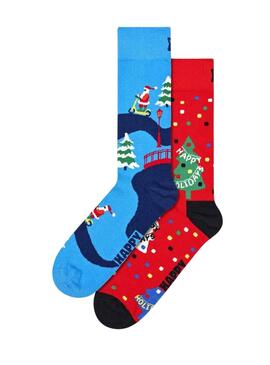 Cacetines Happy Socks Holidays Pack