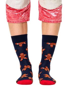 Calcetines Happy Socks Gingerbread Marino